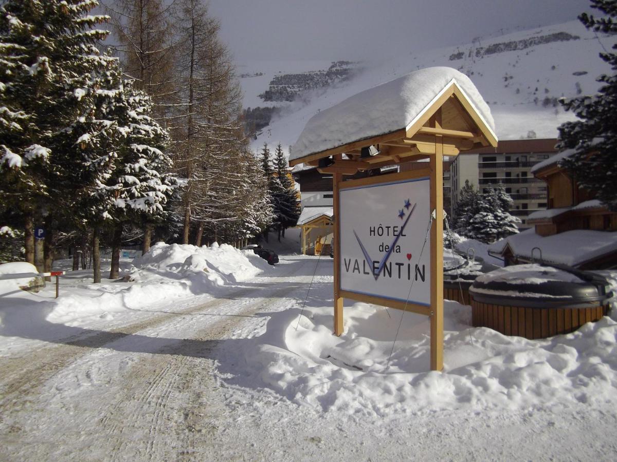 Hotel Valentin Pied Des Pistes Ле дез Альп Экстерьер фото